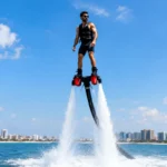 اوج‌گیری با فلای بورد روی آب